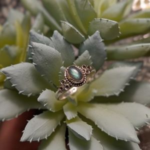 VTG Moonstone sterling silver ring 💍